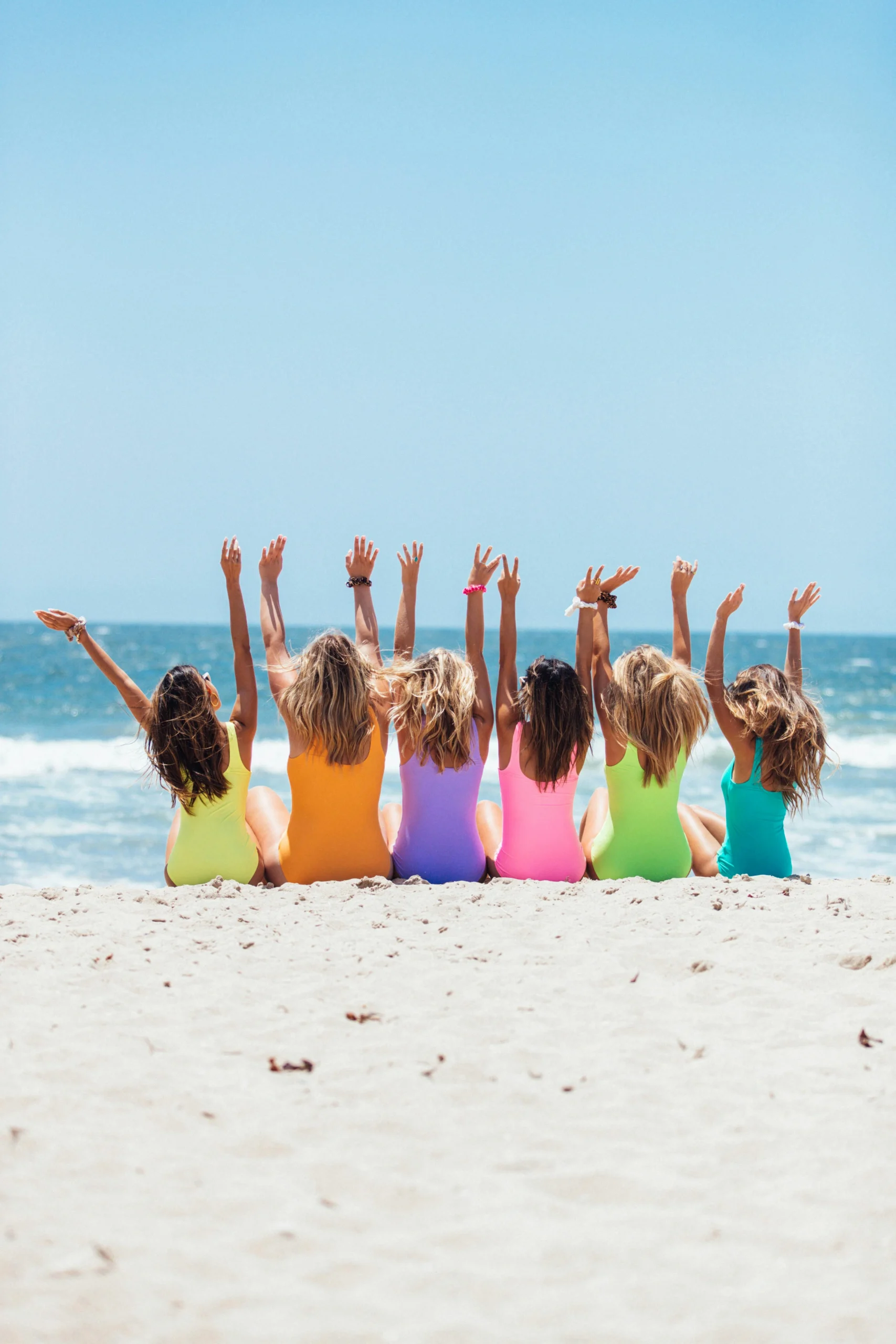 Queer women on the beach
